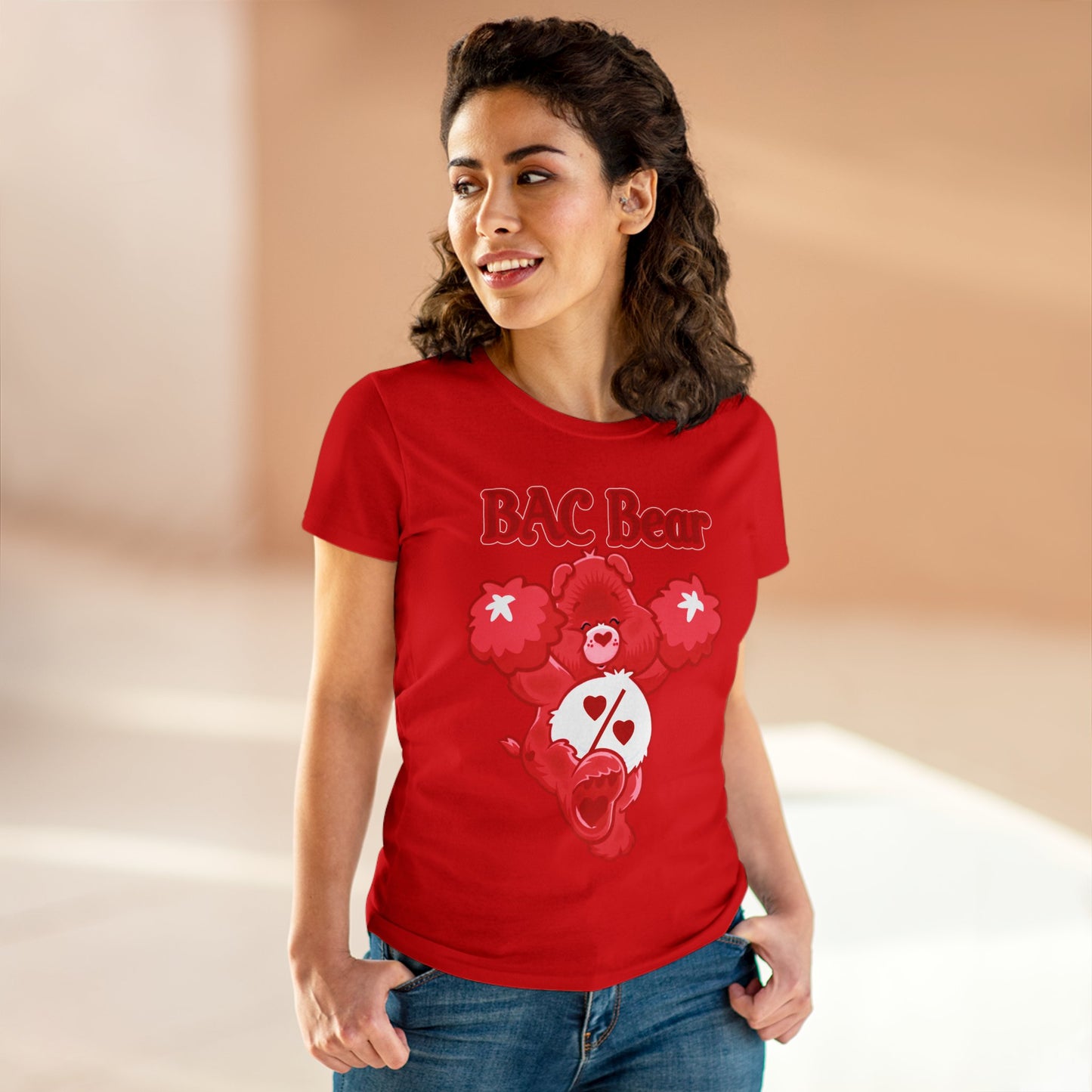 BAC Bear - Women's Midweight Cotton Tee