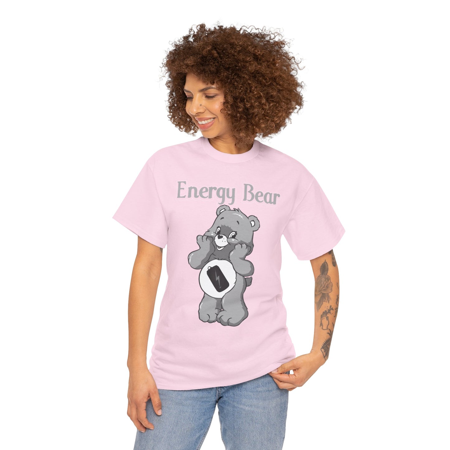 Energy Bear - Unisex Heavy Cotton Tee