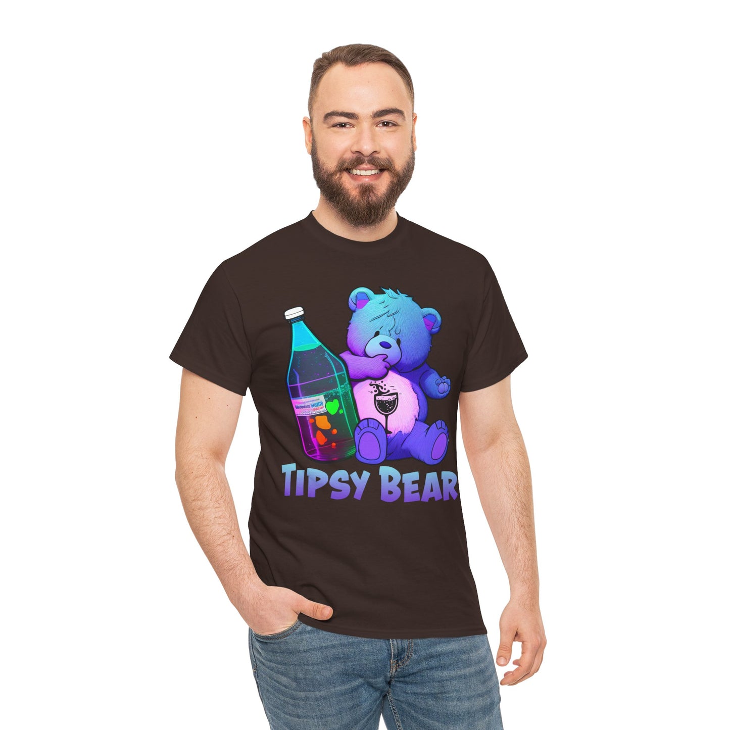 Tipsy Bear - Unisex Heavy Cotton Tee