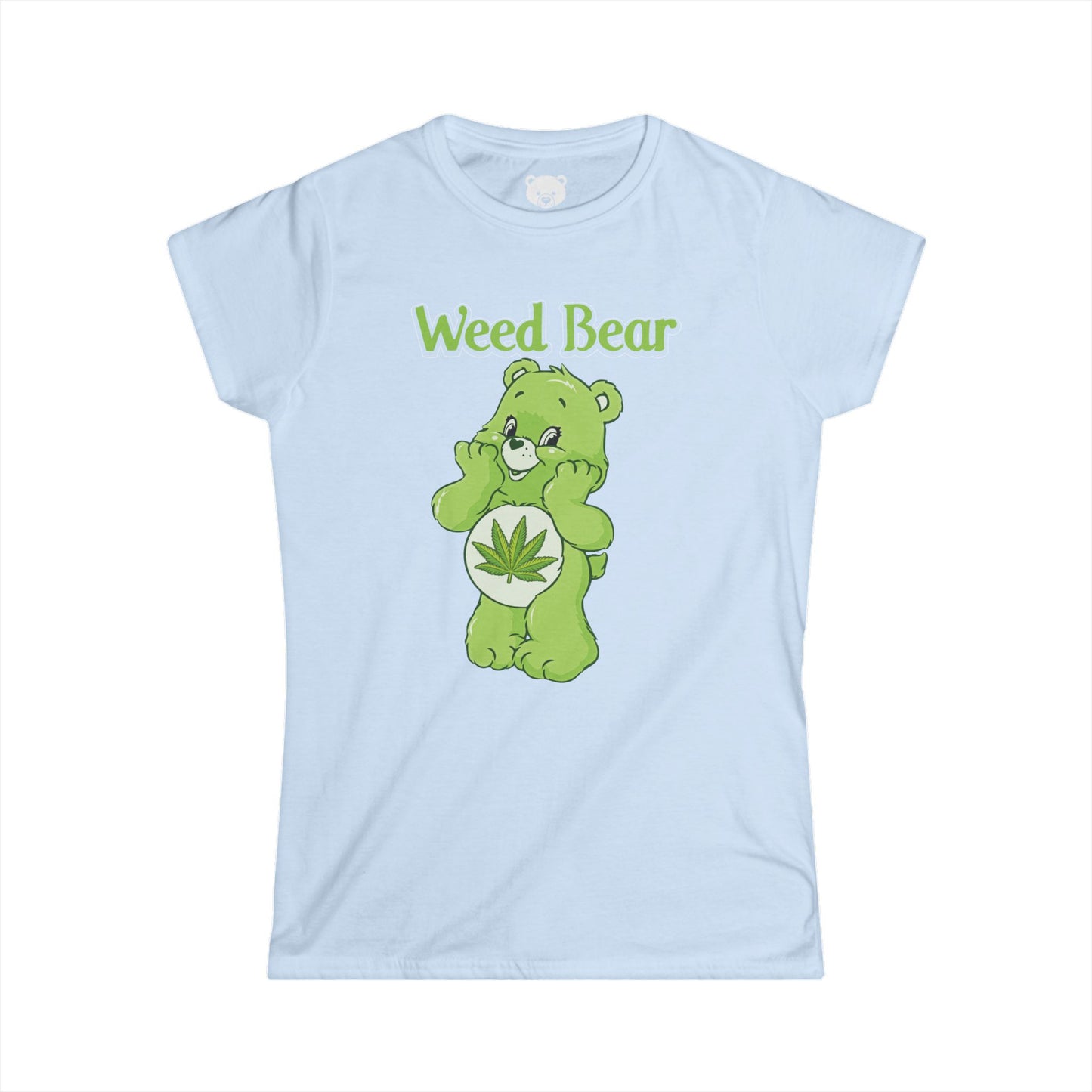 Weed Bear - Women's Softstyle Tee