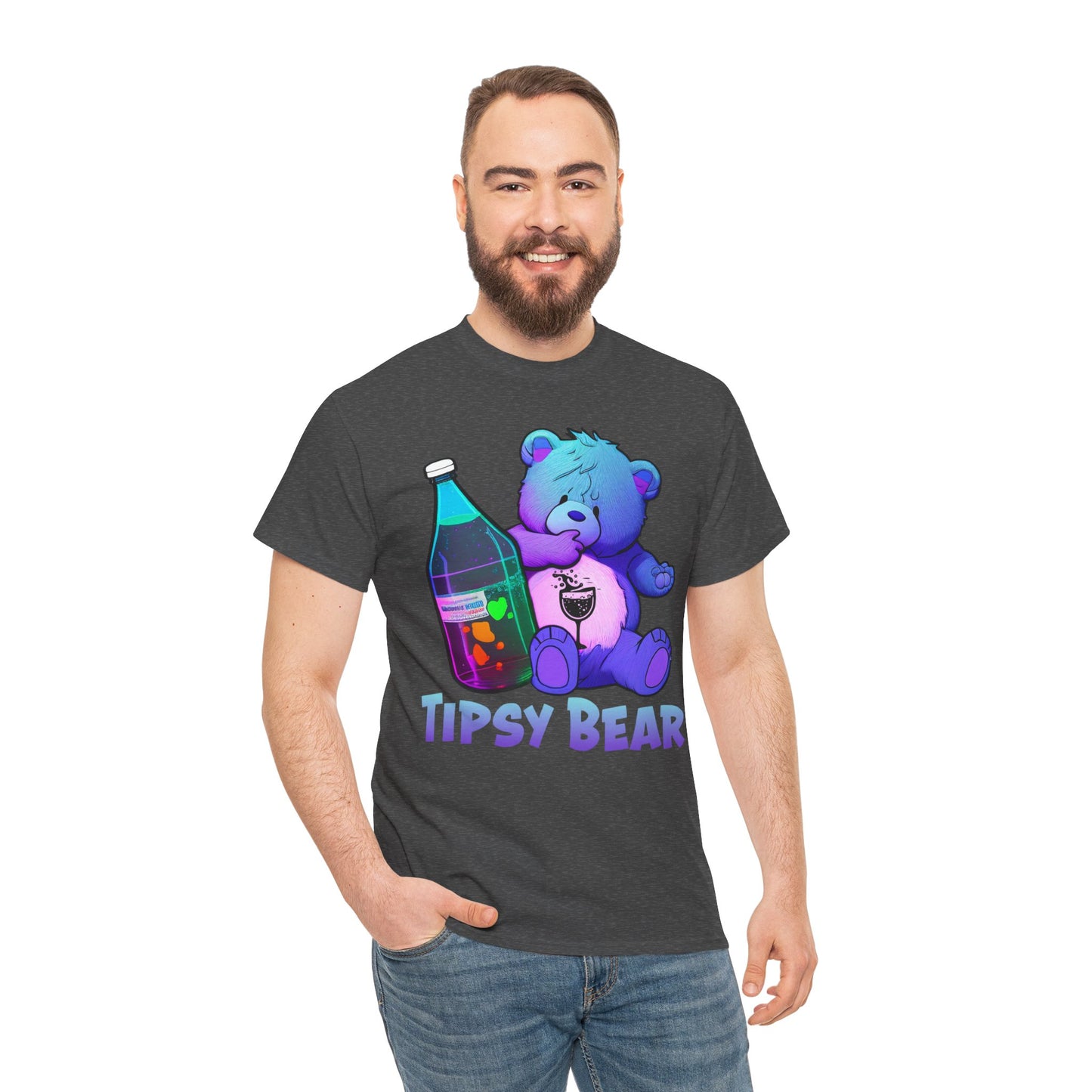 Tipsy Bear - Unisex Heavy Cotton Tee