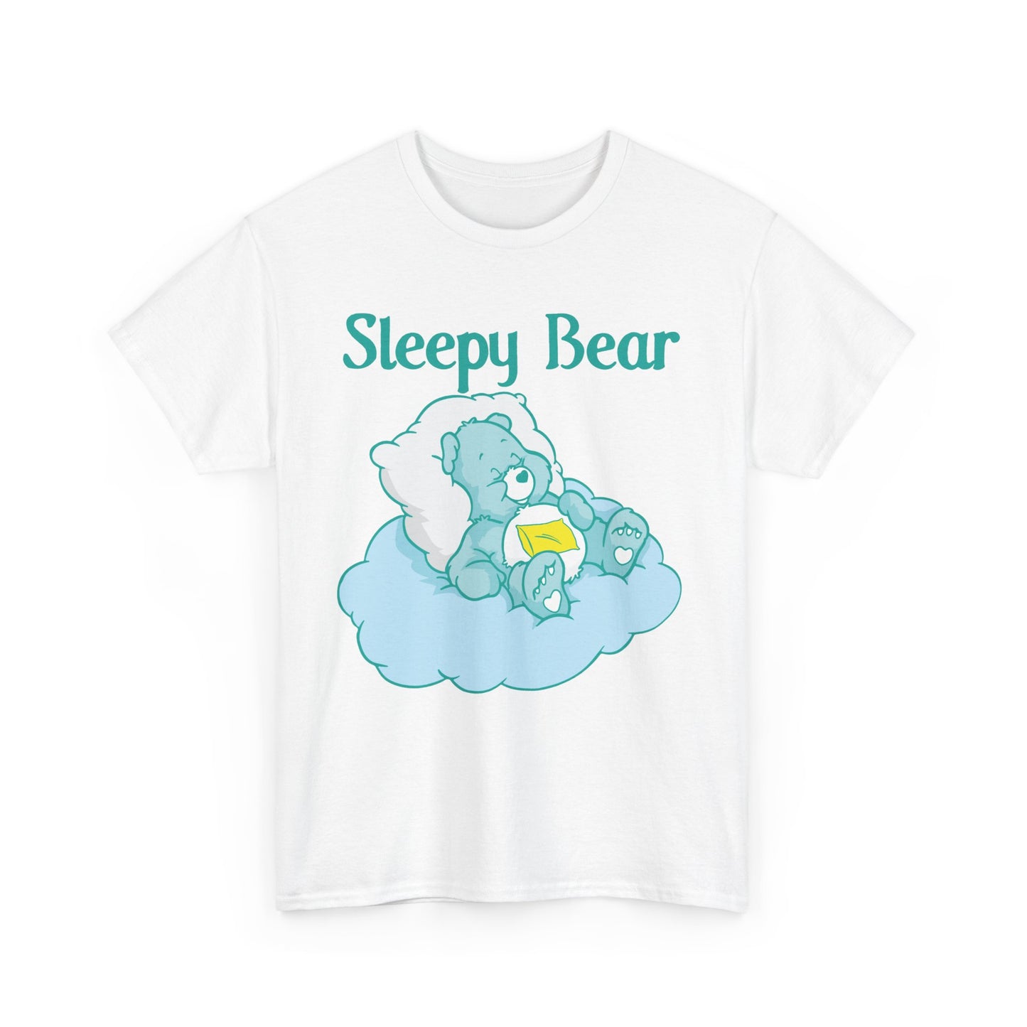 Sleepy Bear - Unisex Heavy Cotton Tee