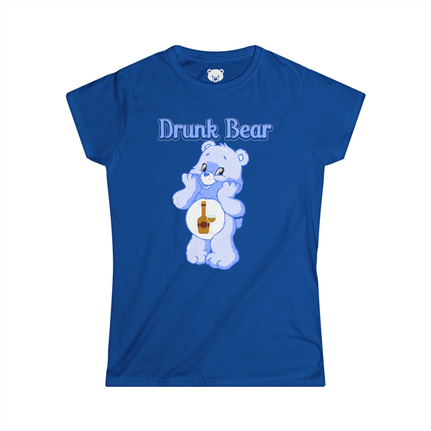 Drunk Bear - Women's Softstyle Tee