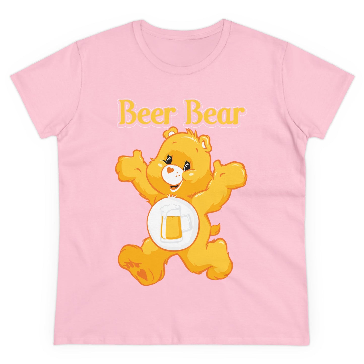 Beer Bear - Women's Midweight Cotton Tee