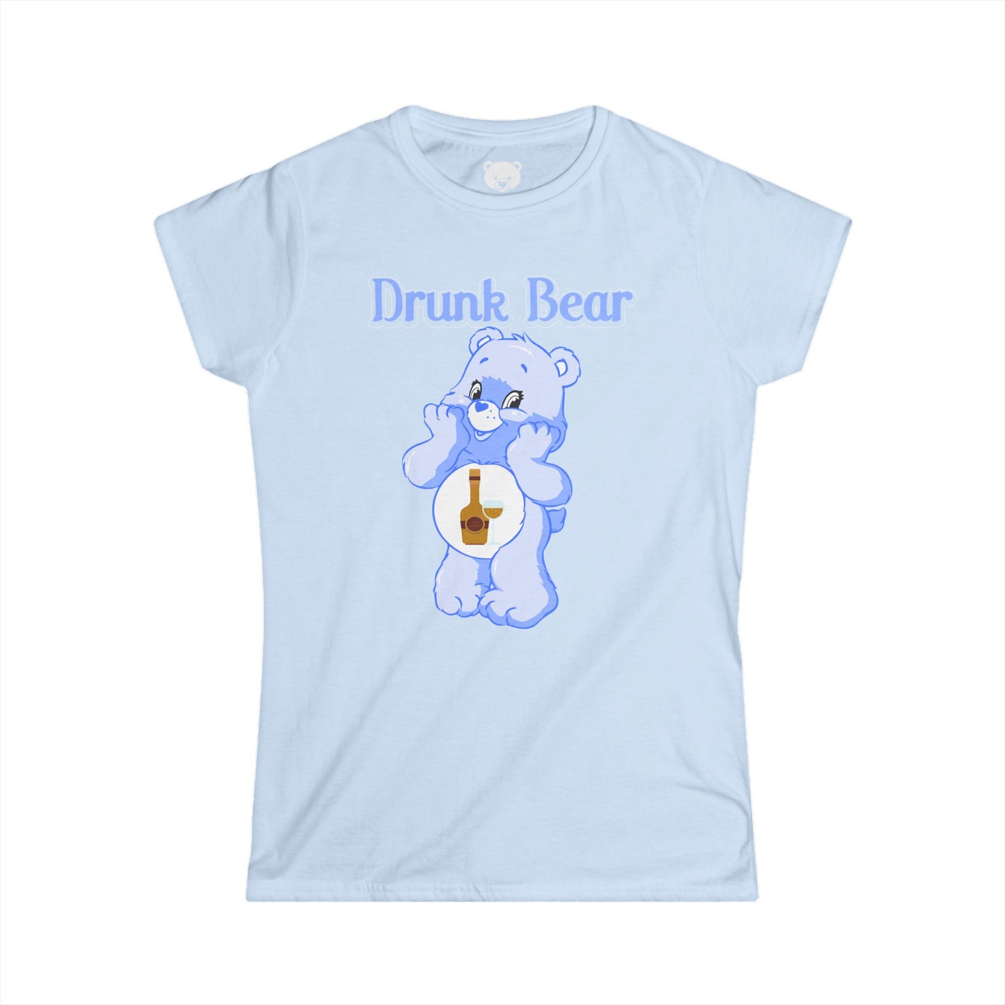 Drunk Bear - Women's Softstyle Tee