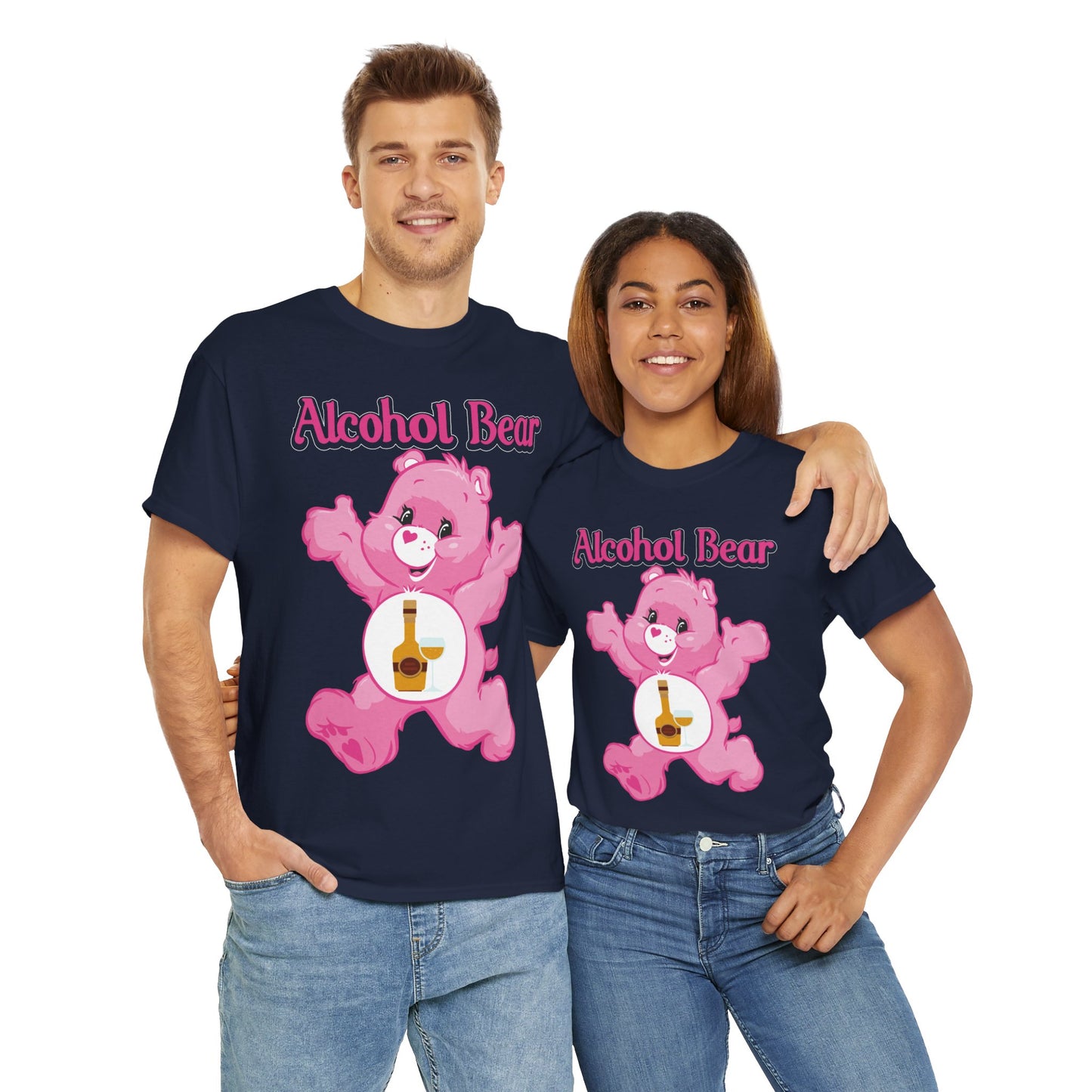 Alcohol Bear - Unisex Heavy Cotton Tee