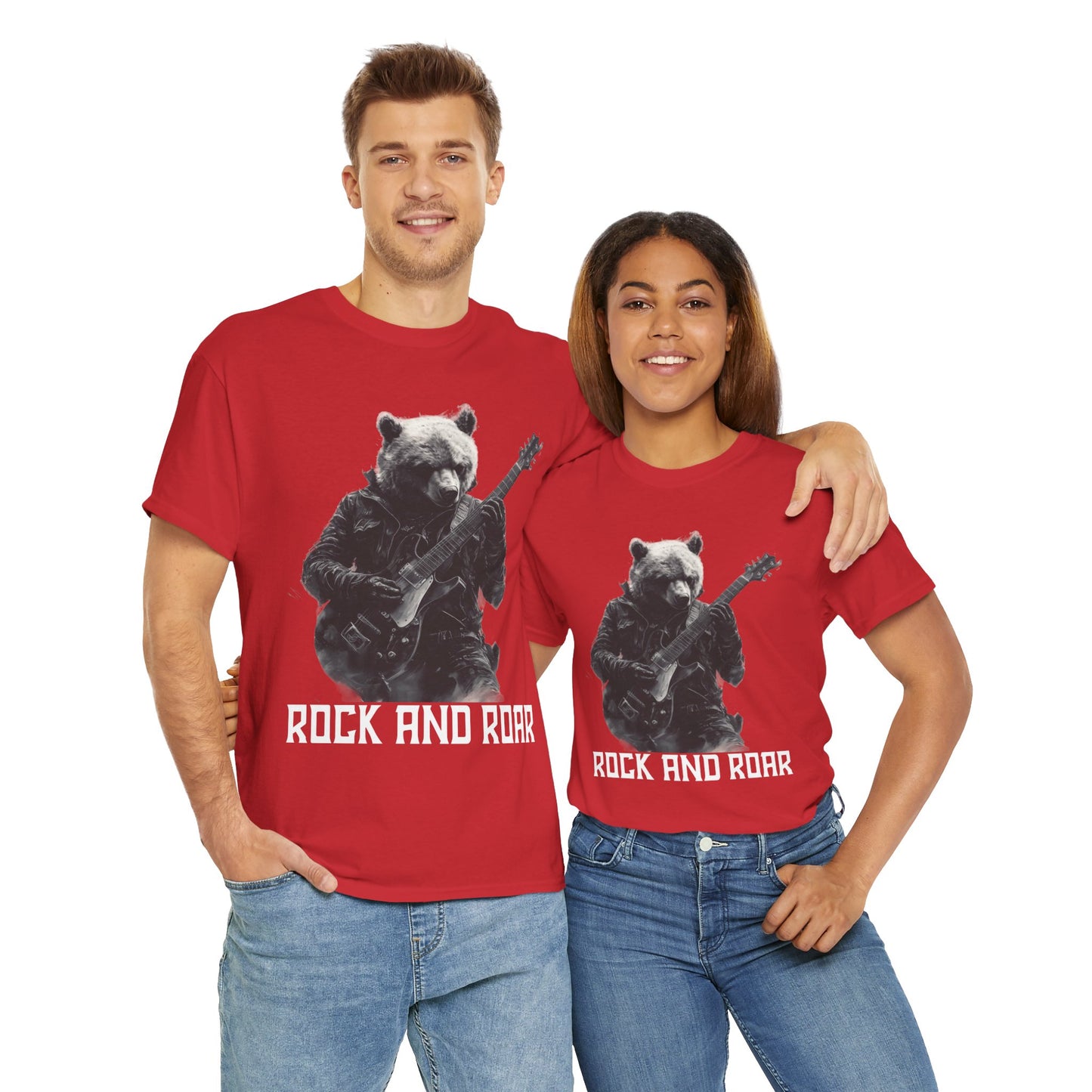 Rock and Roar - Unisex Heavy Cotton Tee