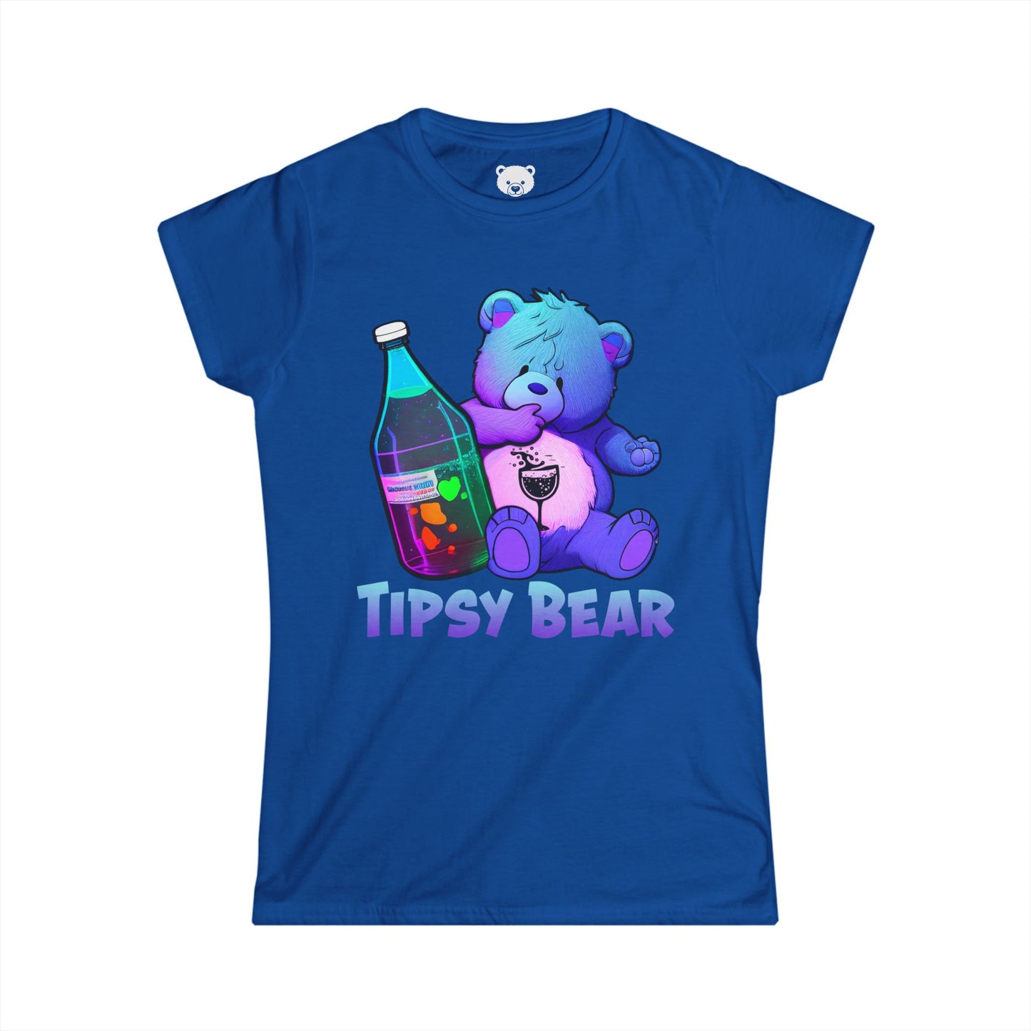 Tipsy Bear - Women's Softstyle Tee