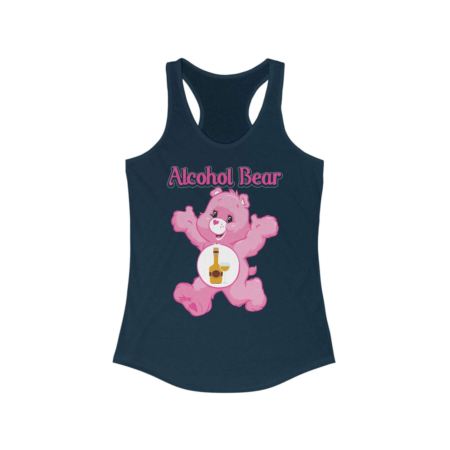 Alcohol Bear - Women's Ideal Racerback Tank