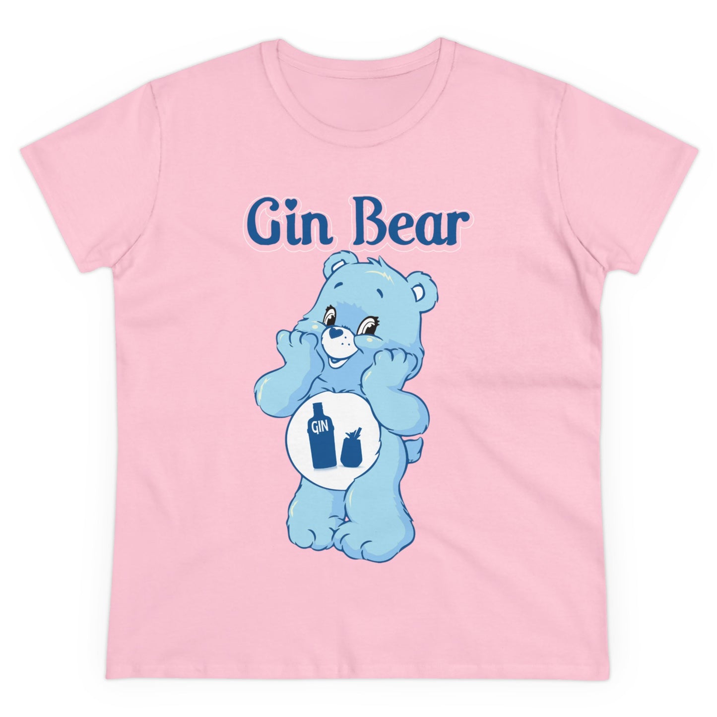 Gin Bear - Women's Midweight Cotton Tee