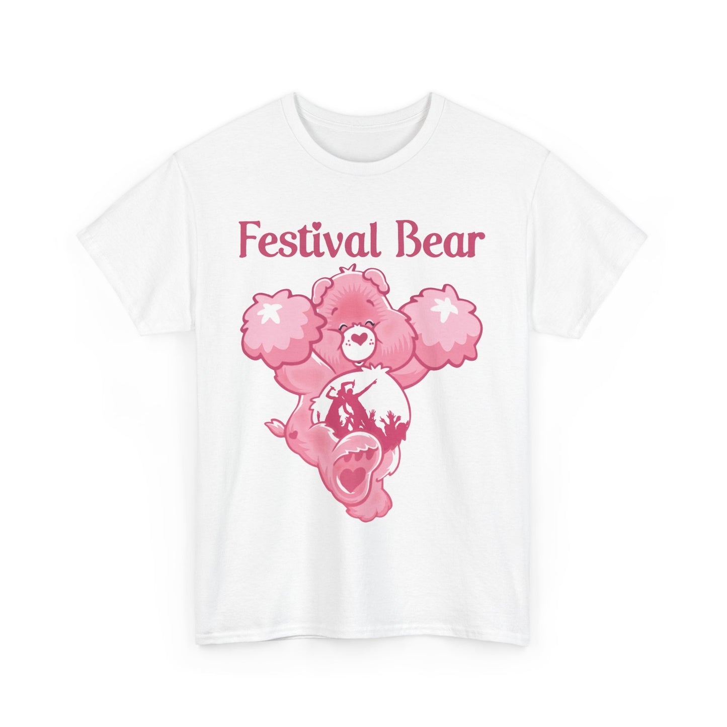 Festival Bear - Unisex Heavy Cotton Tee