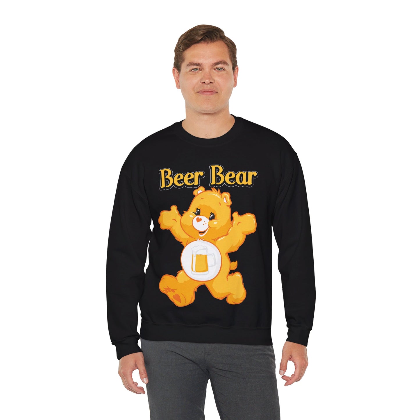 Beer Bear - Unisex Heavy Blend™ Crewneck Sweatshirt