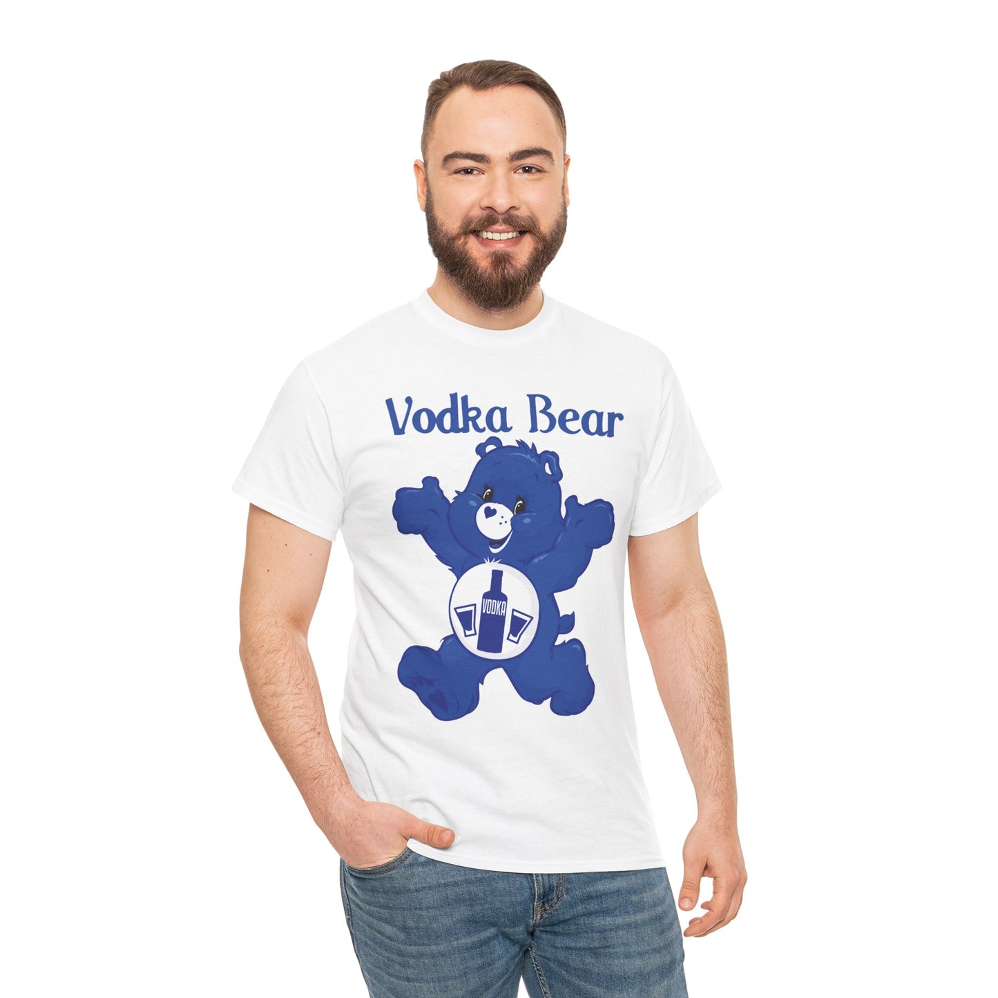 Vodka Bear - Unisex Heavy Cotton Tee