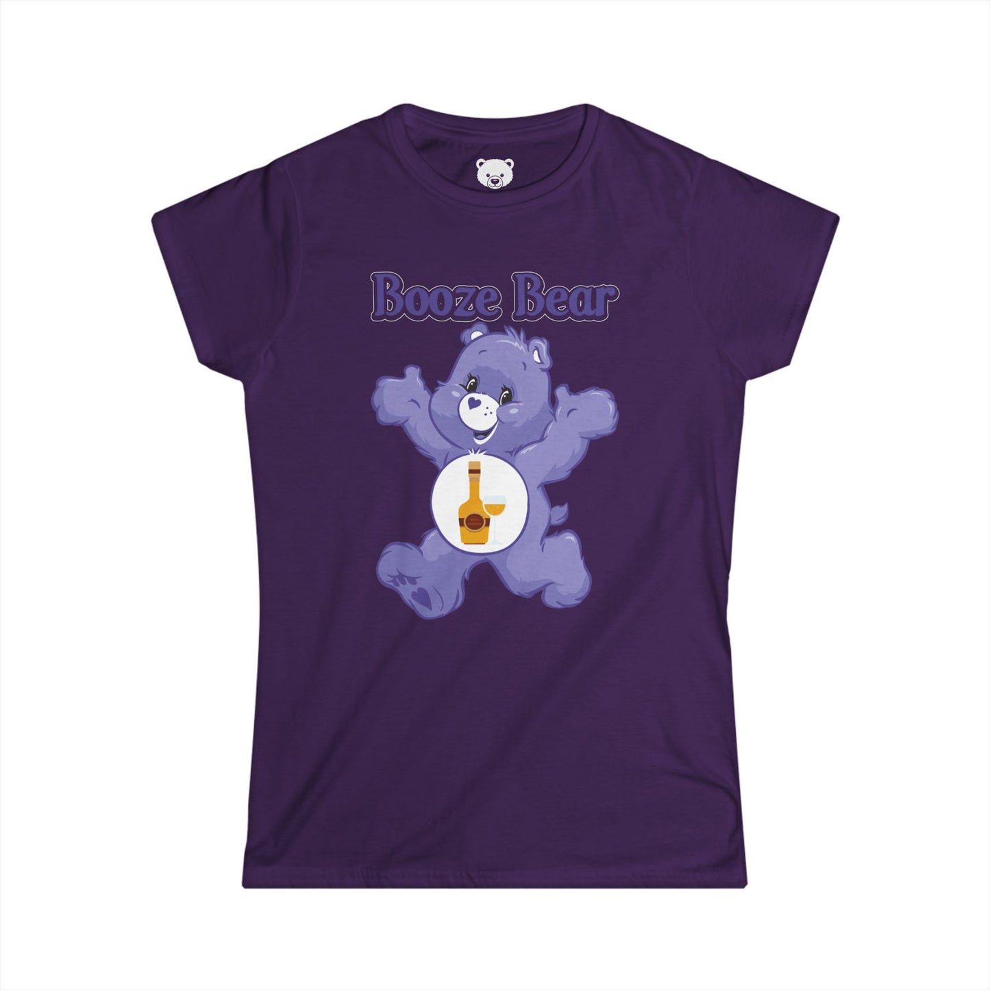 Booze Bear - Women's Softstyle Tee