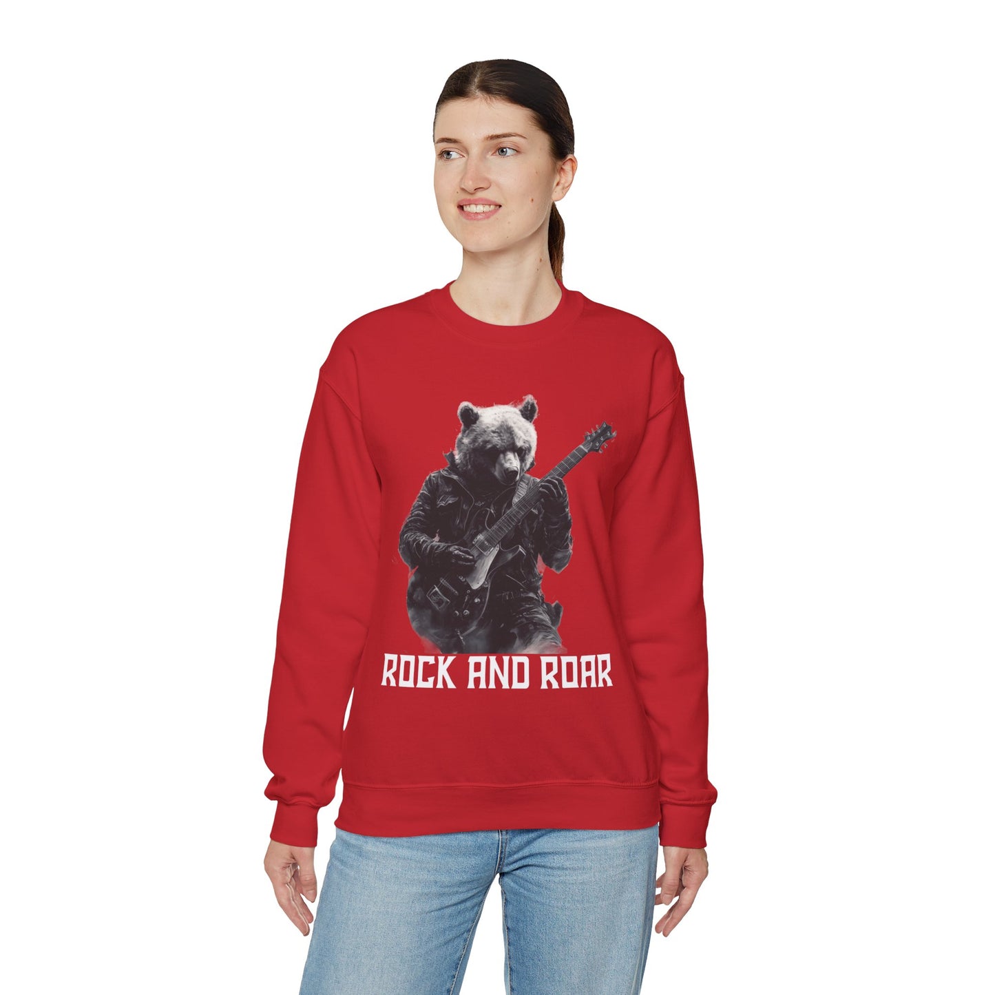 Rock and Roar - Unisex Heavy Blend™ Crewneck Sweatshirt