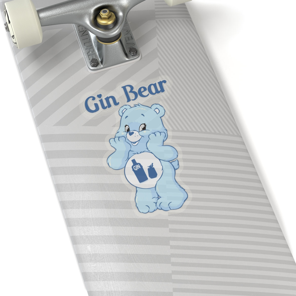 Kiss-Cut Stickers - Gin Bear