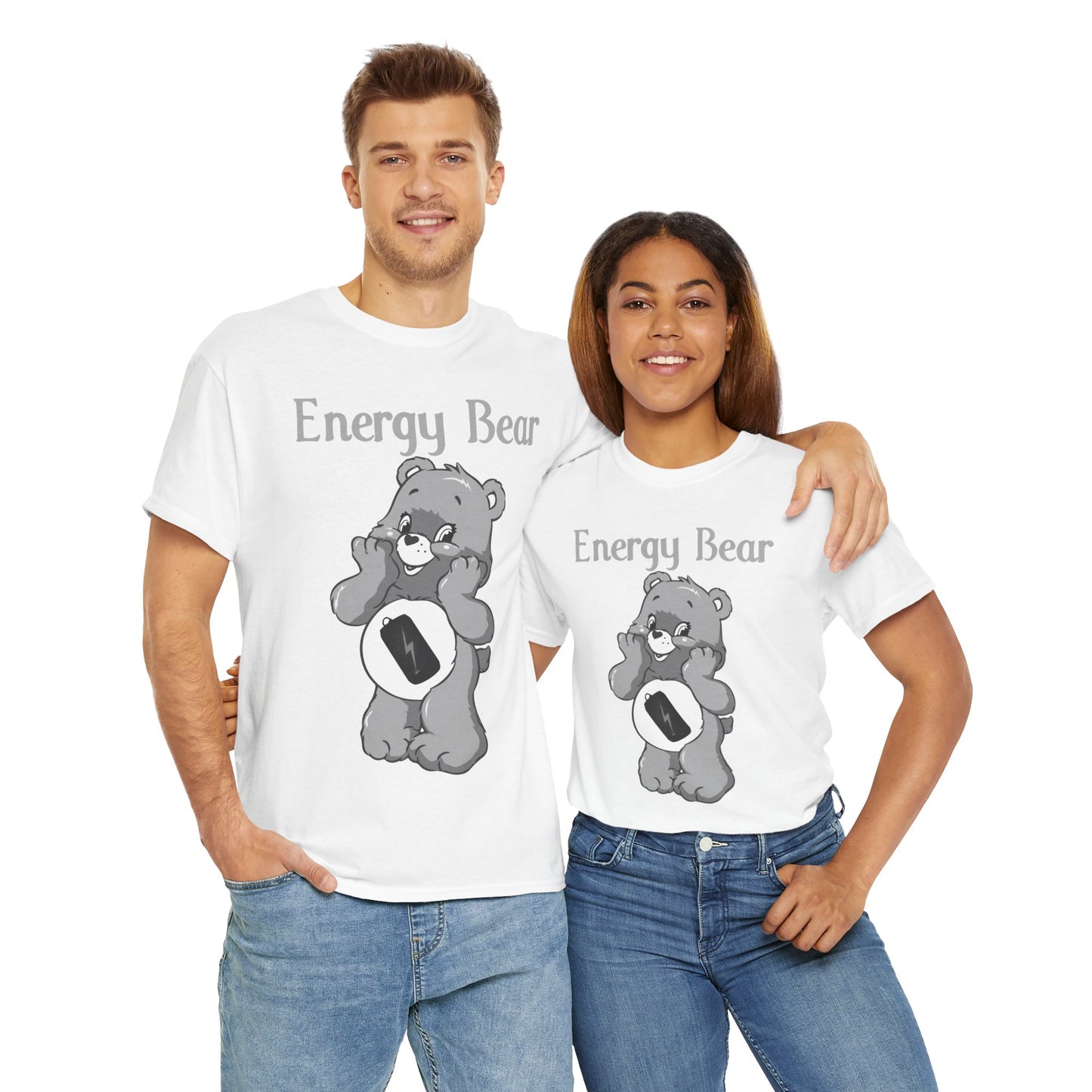 Energy Bear - Unisex Heavy Cotton Tee