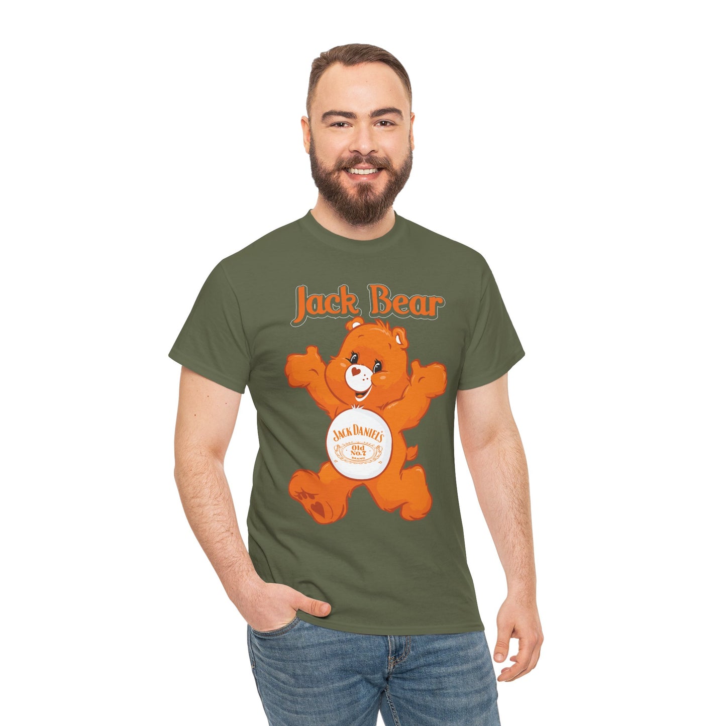 Jack Bear - Unisex Heavy Cotton Tee