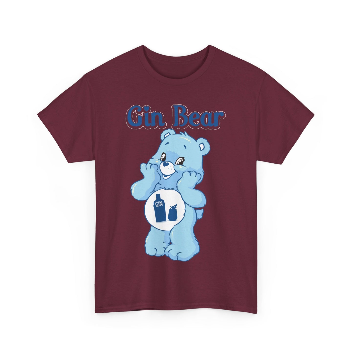 Gin Bear - Unisex Heavy Cotton Tee