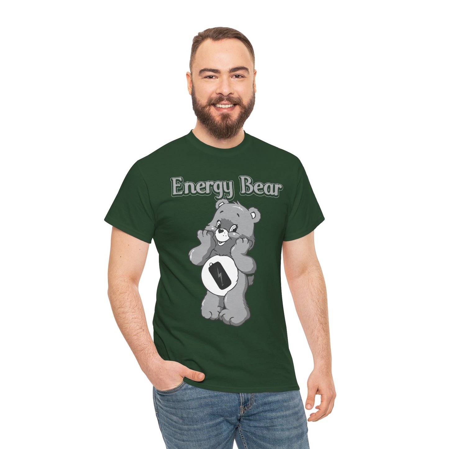 Energy Bear - Unisex Heavy Cotton Tee