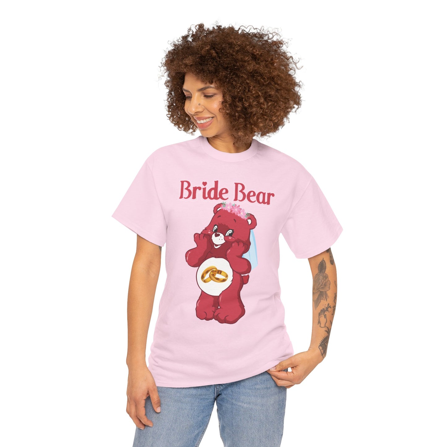 Bride Bear - Unisex Heavy Cotton Tee