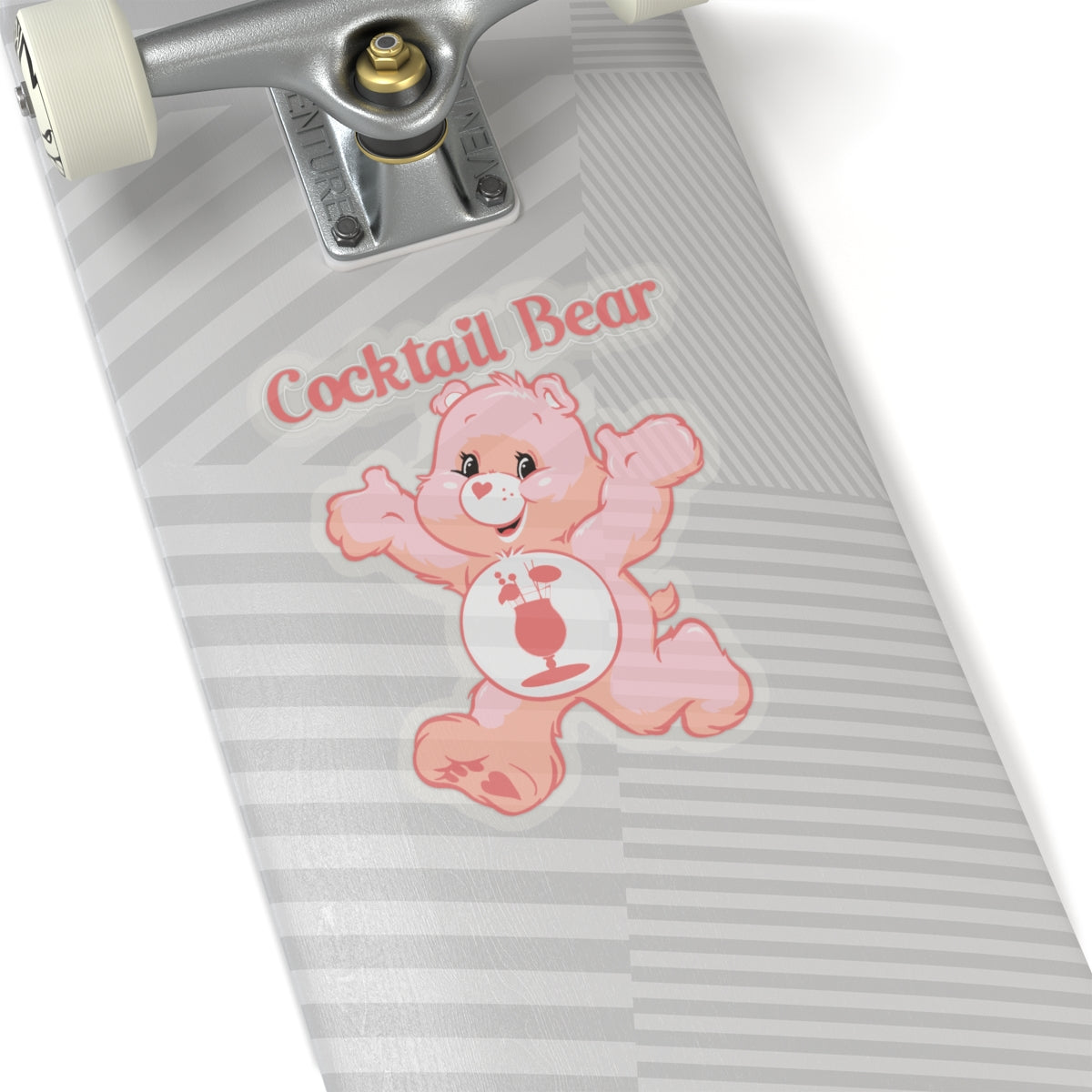 Kiss-Cut Stickers - Cocktail Bear