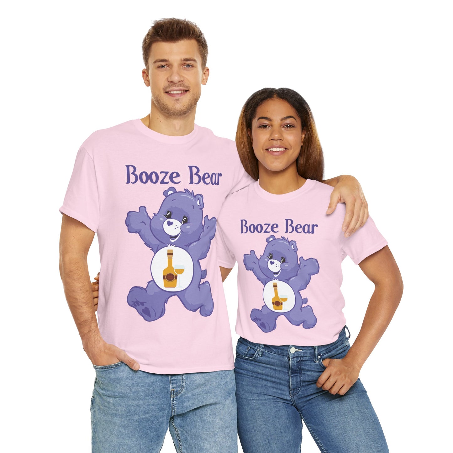 Booze Bear - Unisex Heavy Cotton Tee