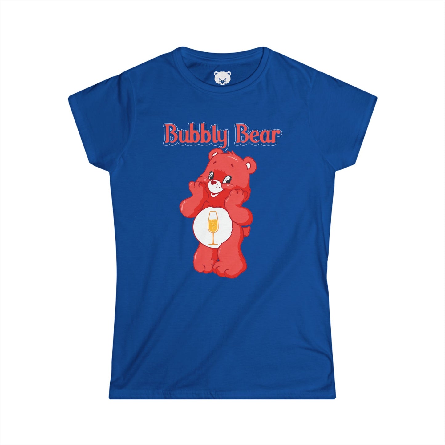 Bubbly Bear - Women's Softstyle Tee