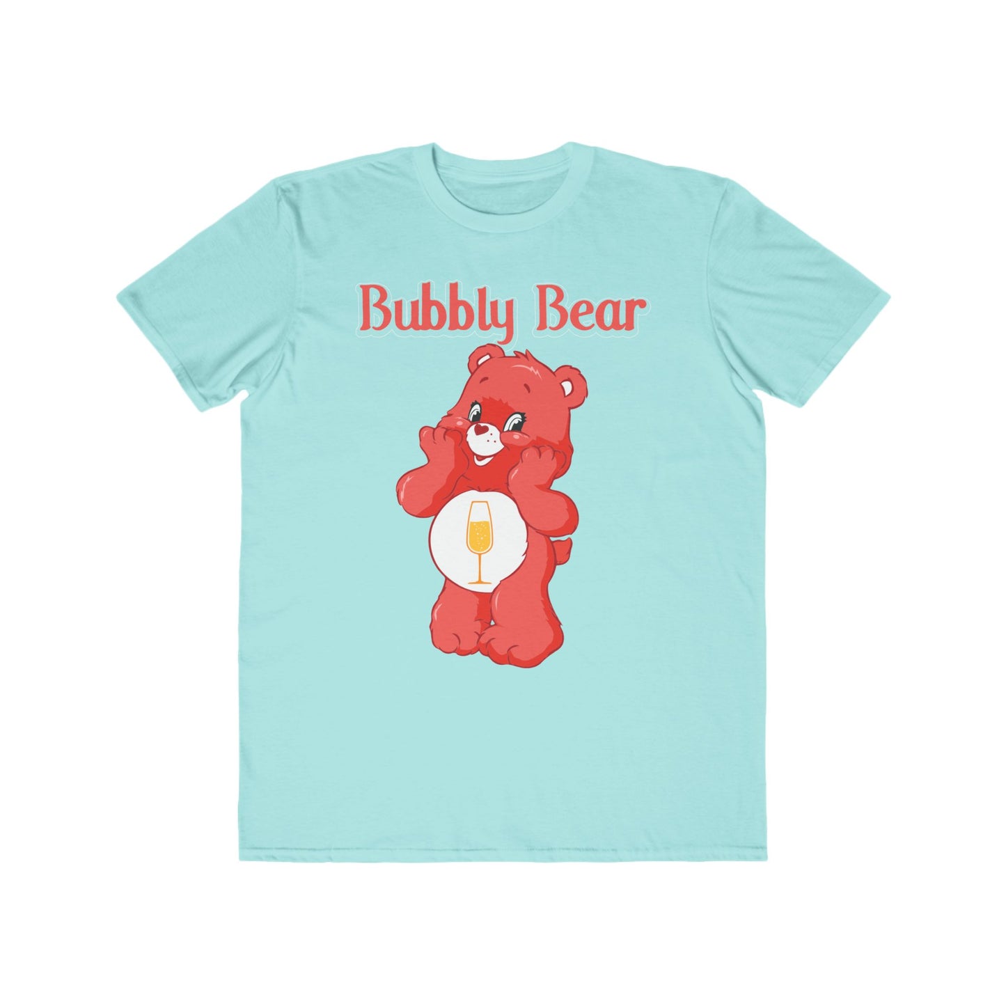 Bubbly Bear - Men's Lightweight Fashion Tee