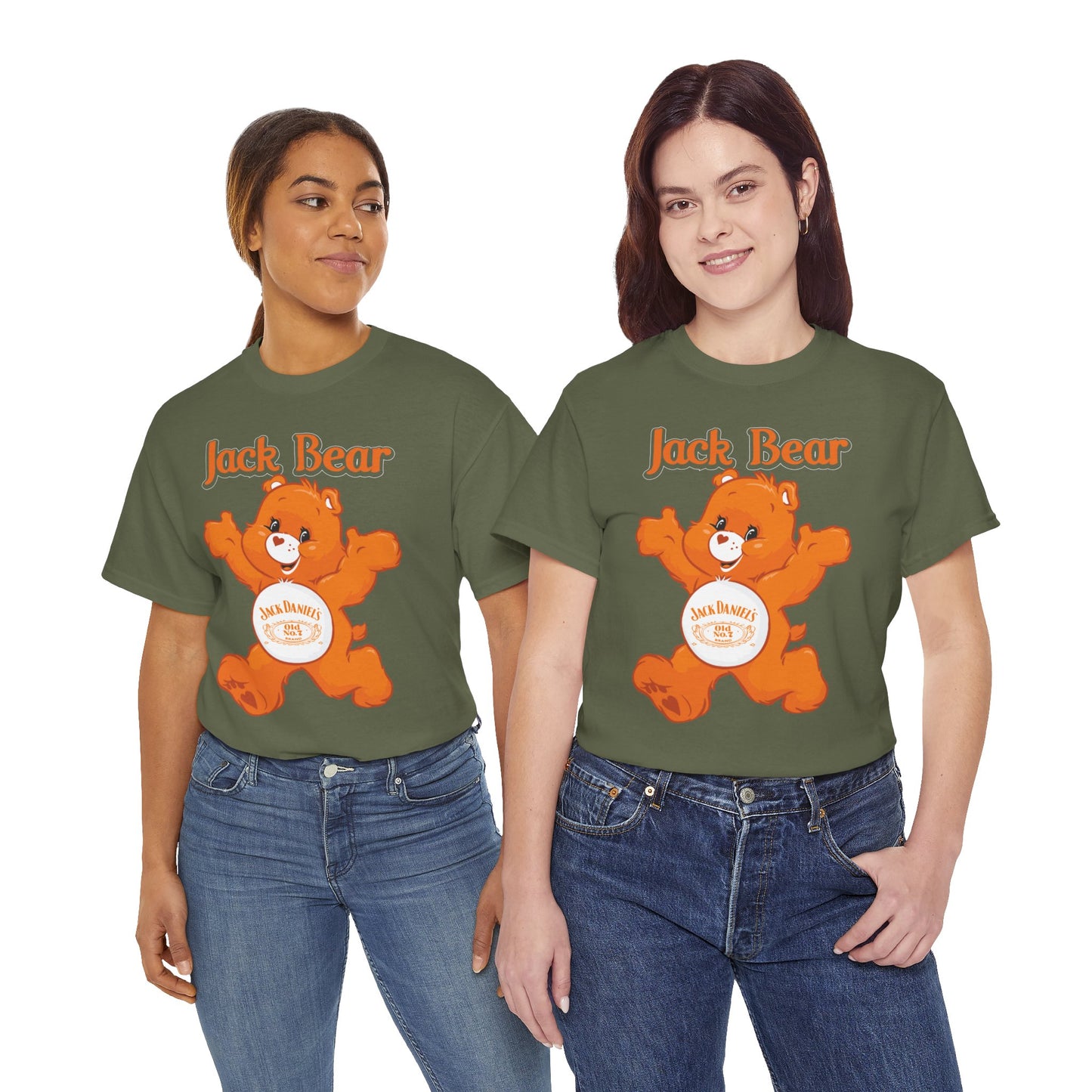 Jack Bear - Unisex Heavy Cotton Tee