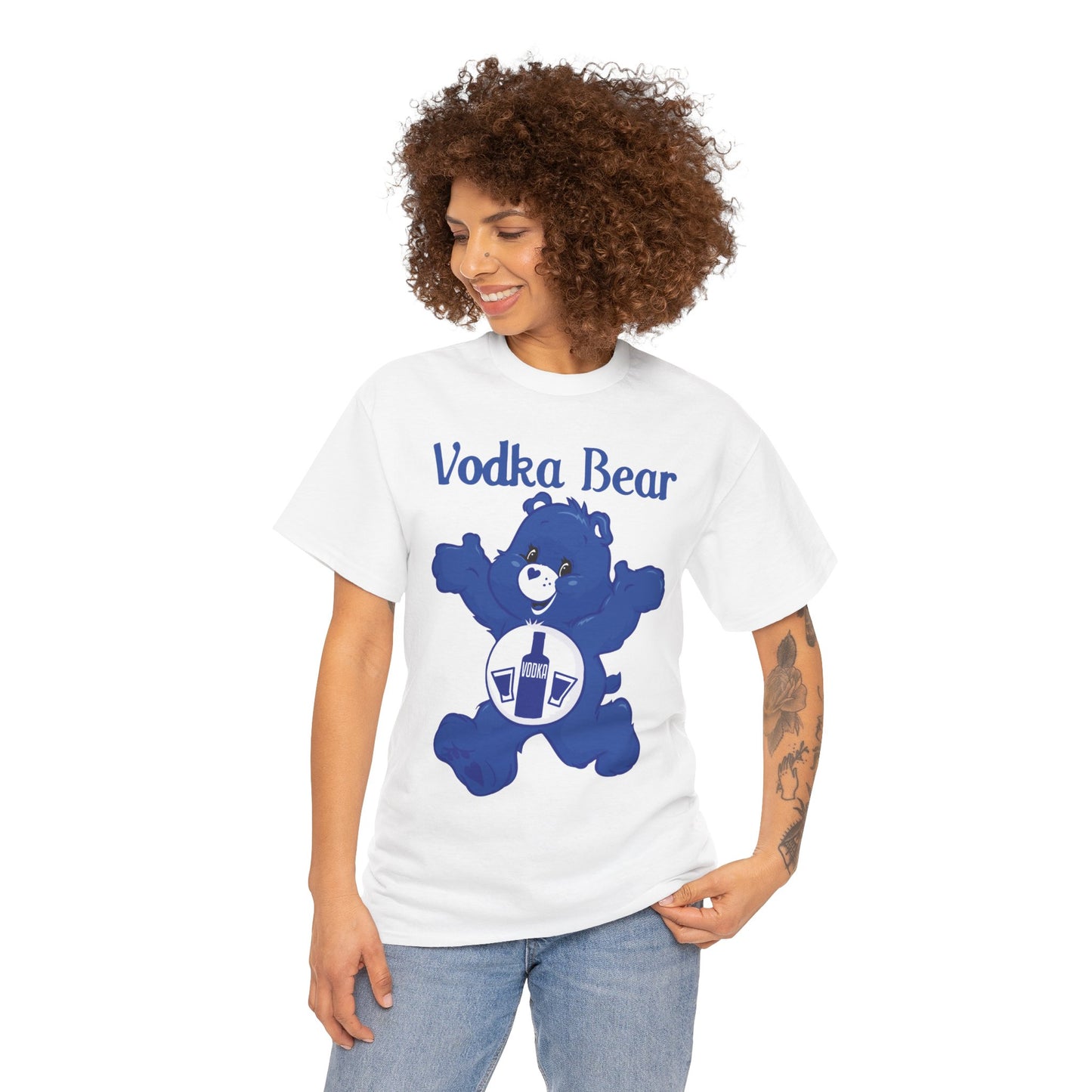 Vodka Bear - Unisex Heavy Cotton Tee