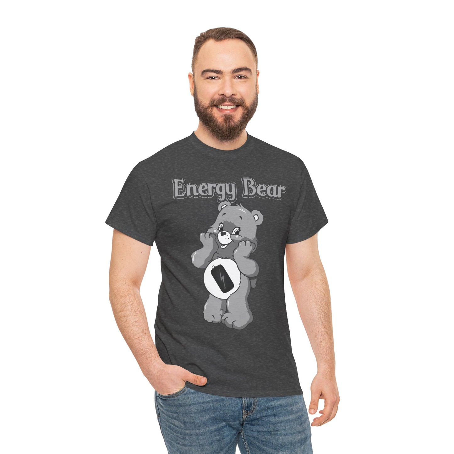 Energy Bear - Unisex Heavy Cotton Tee