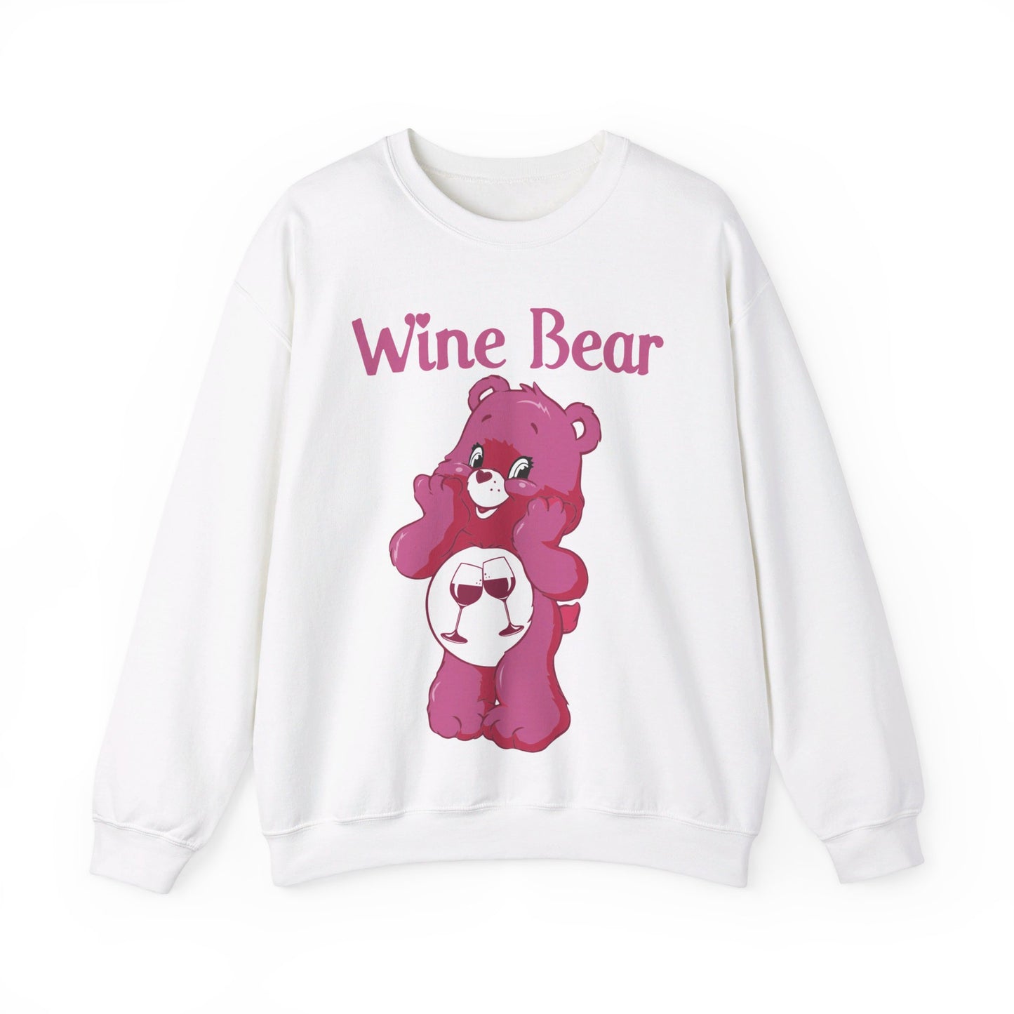 Wine Bear - Unisex Heavy Blend™ Crewneck Sweatshirt