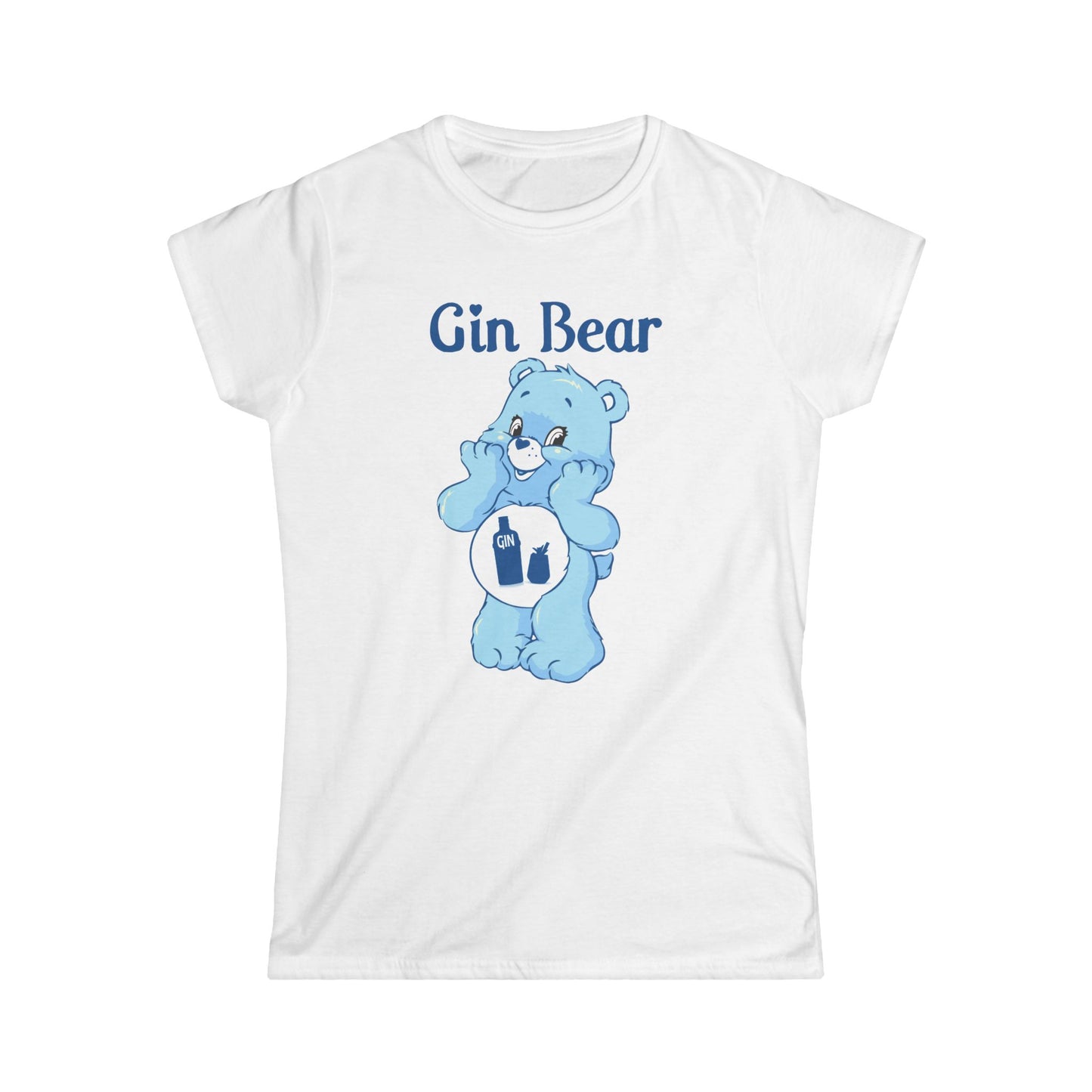 Gin Bear - Women's Softstyle Tee