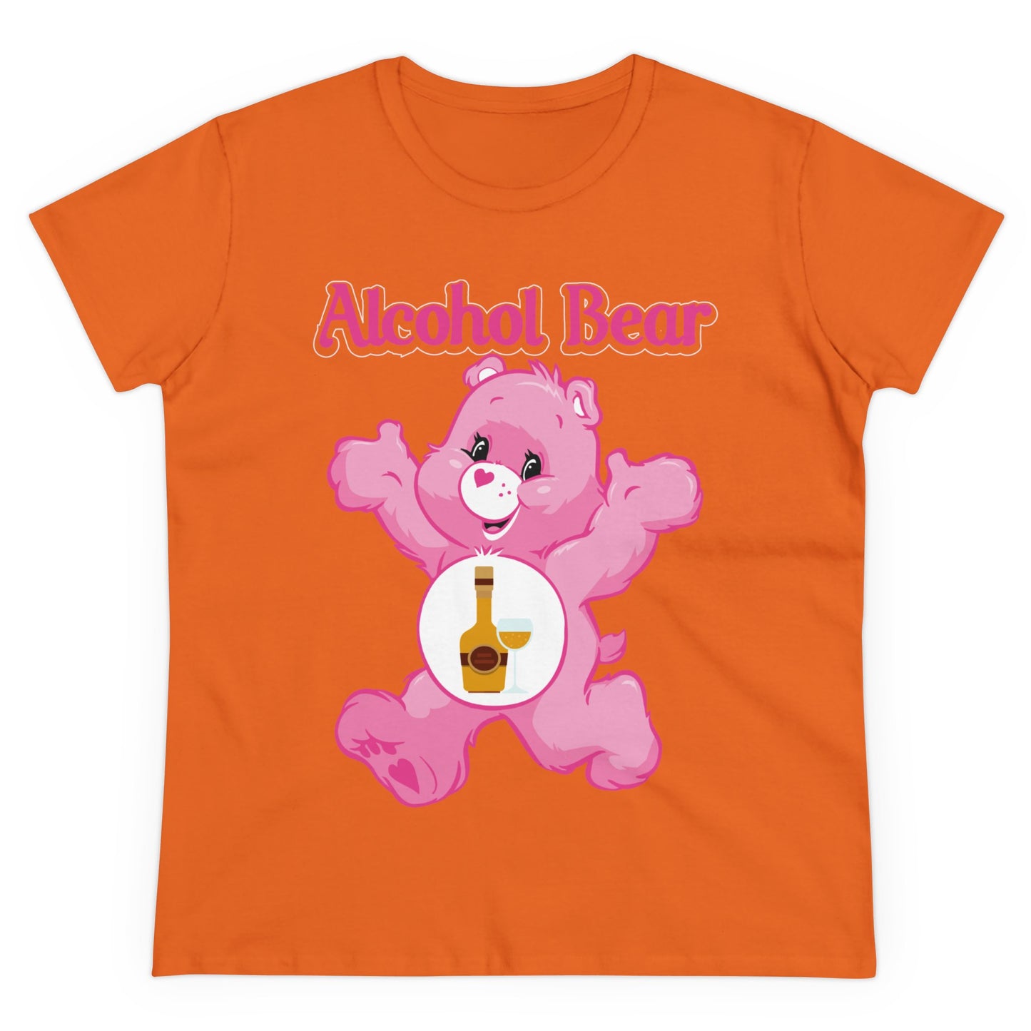 Alcohol Bear - Women's Midweight Cotton Tee