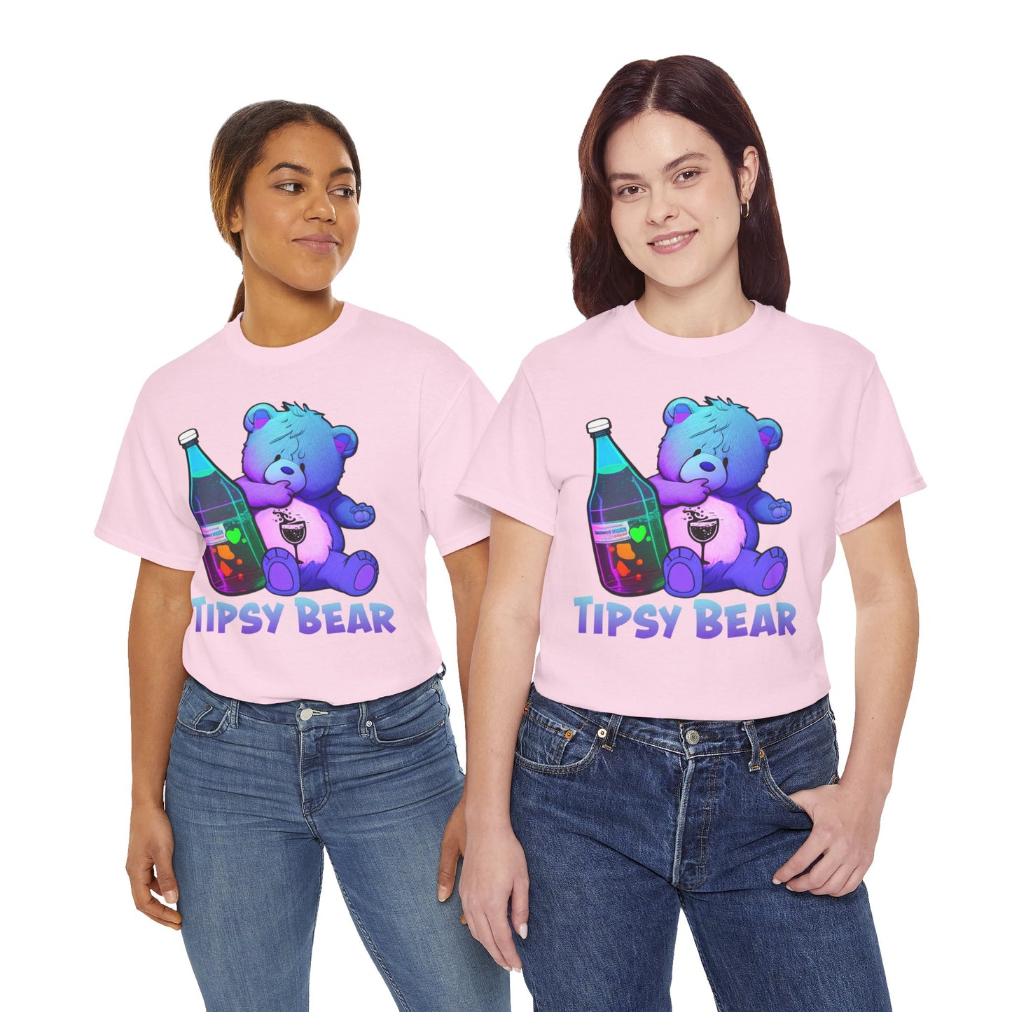 Tipsy Bear - Unisex Heavy Cotton Tee