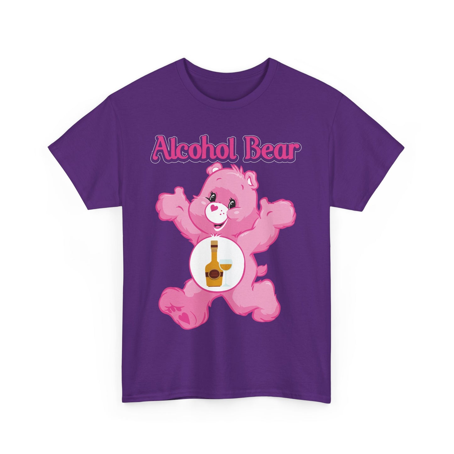 Alcohol Bear - Unisex Heavy Cotton Tee