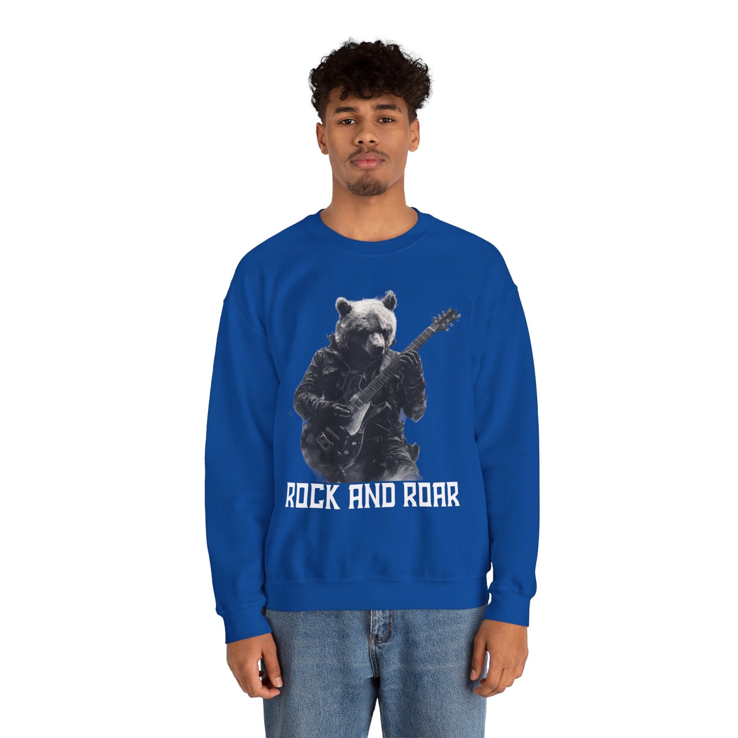 Rock and Roar - Unisex Heavy Blend™ Crewneck Sweatshirt