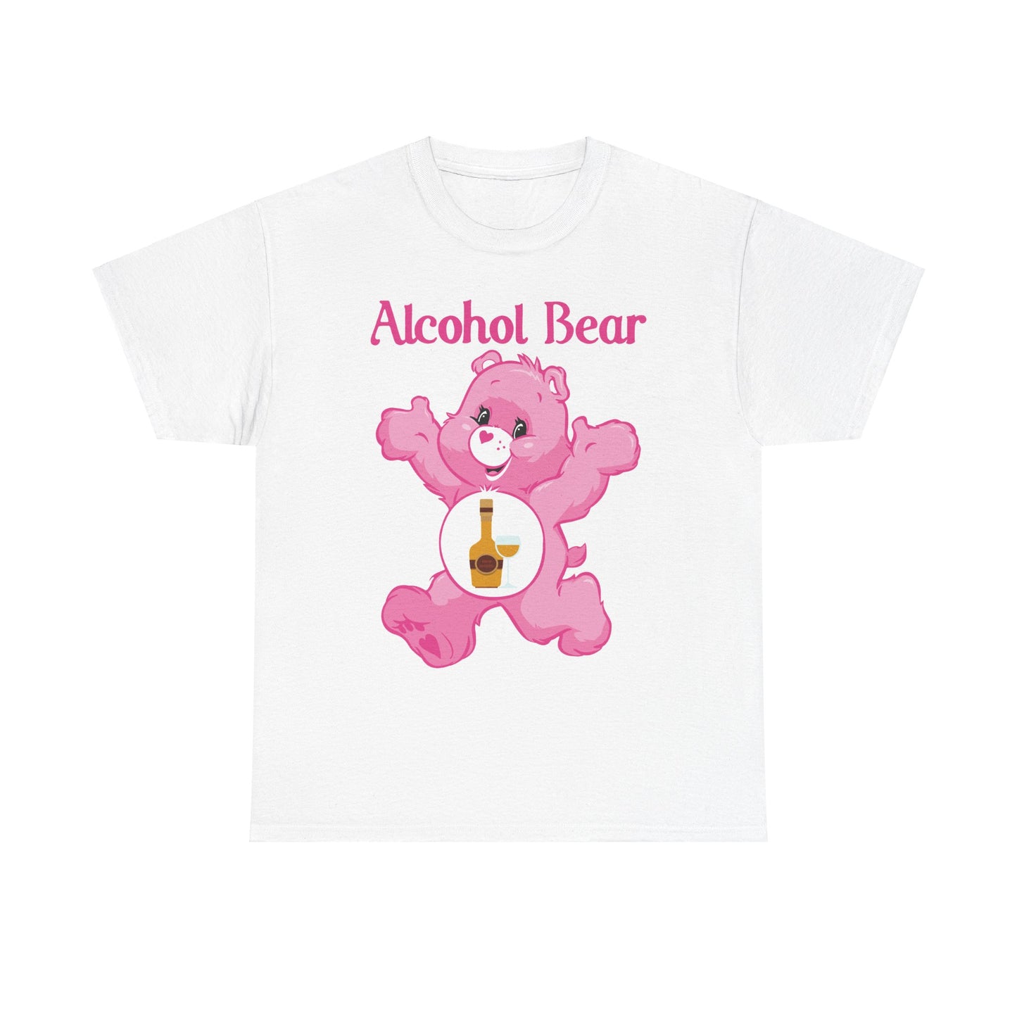 Alcohol Bear - Unisex Heavy Cotton Tee