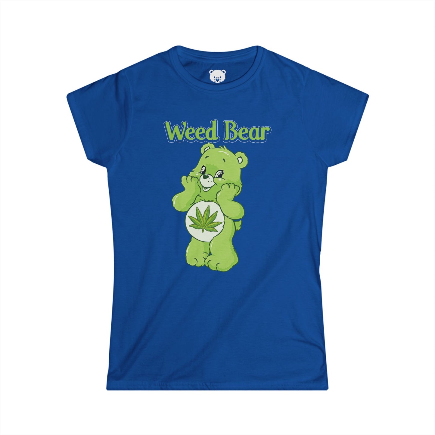 Weed Bear - Women's Softstyle Tee