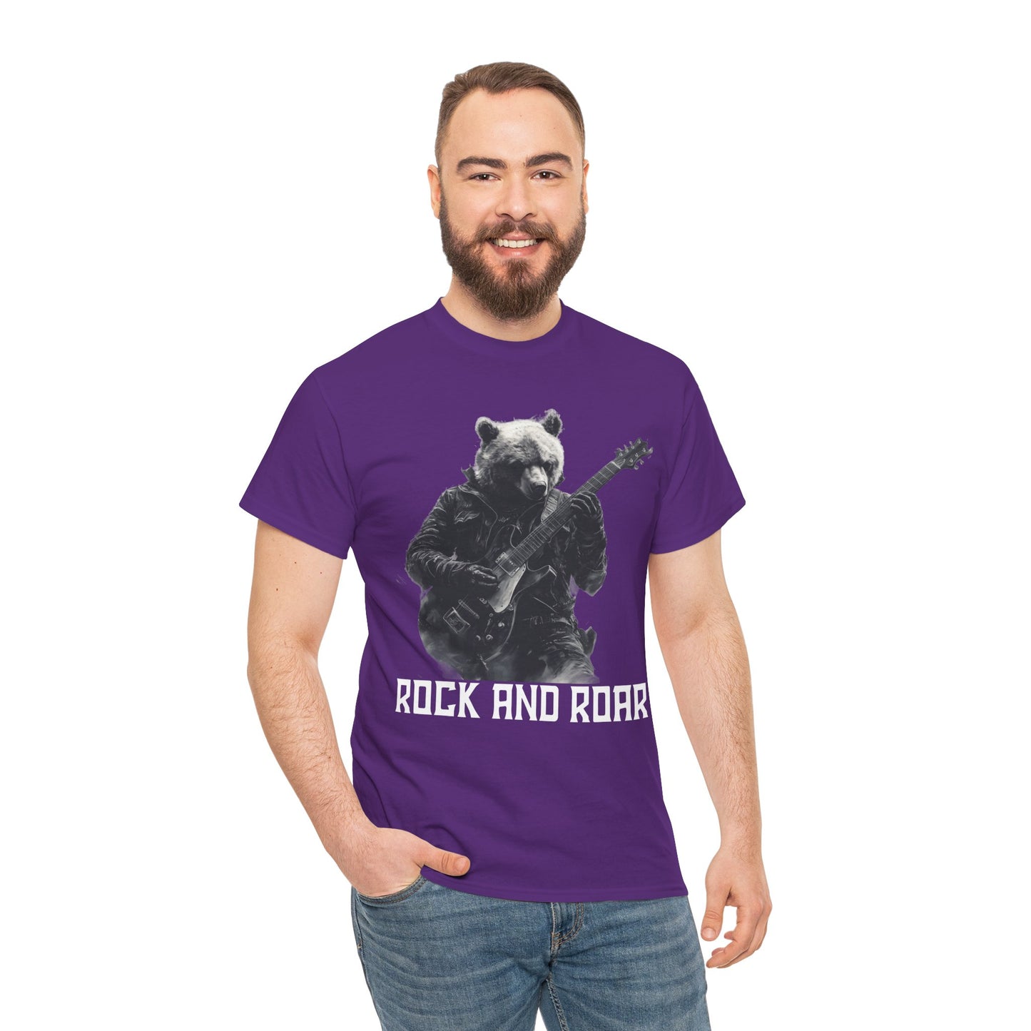 Rock and Roar - Unisex Heavy Cotton Tee