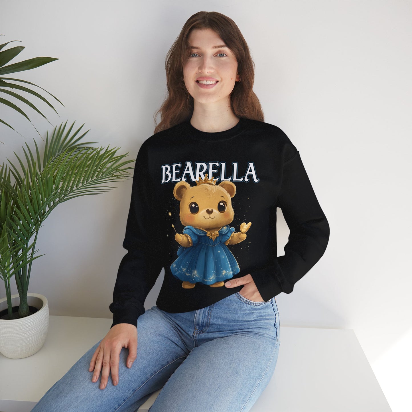 Bearella - Unisex Heavy Blend™ Crewneck Sweatshirt