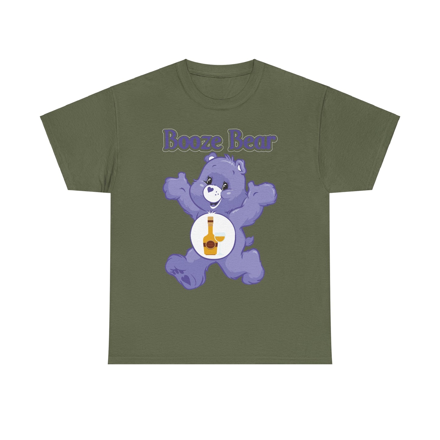 Booze Bear - Unisex Heavy Cotton Tee