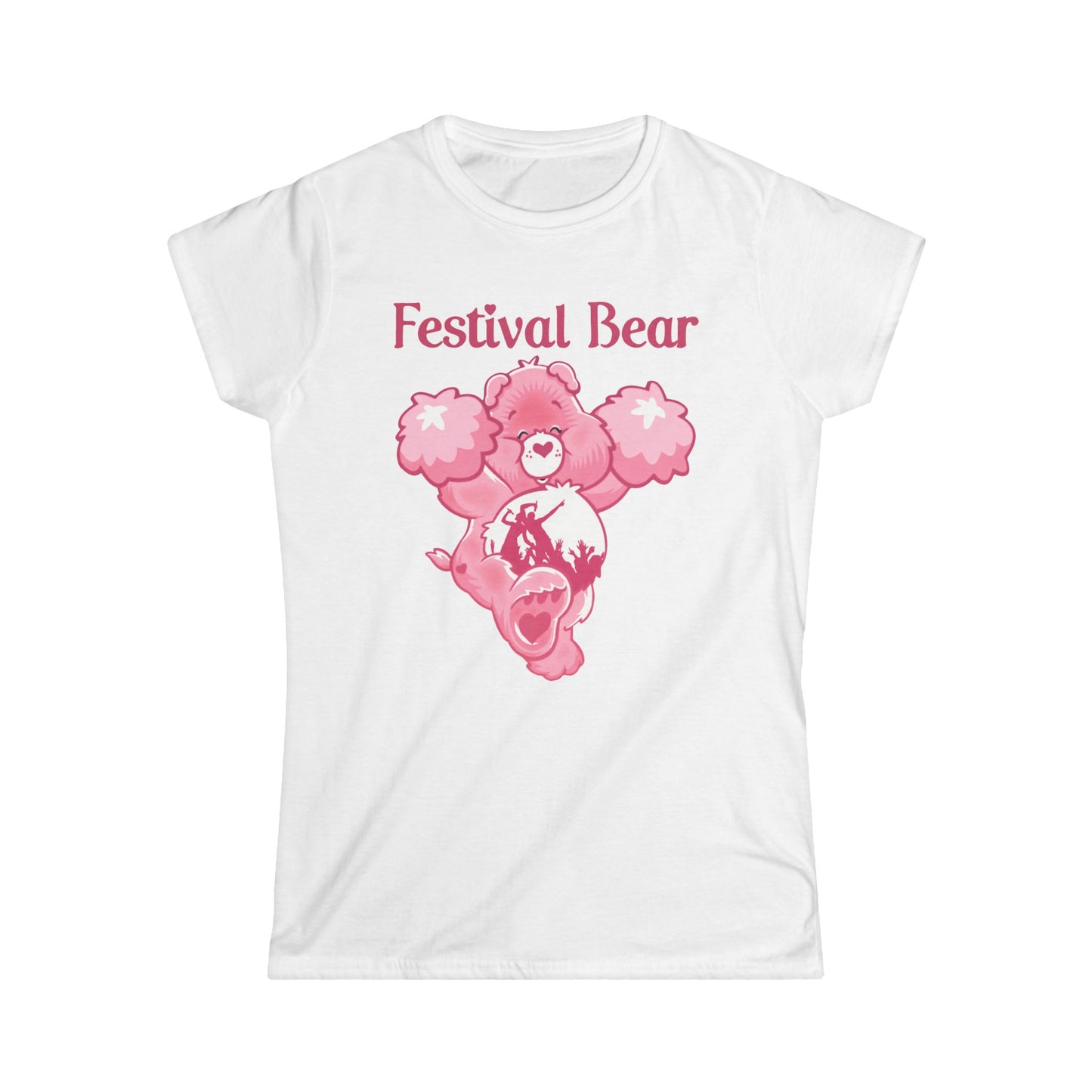 Festival Bear - Women's Softstyle Tee