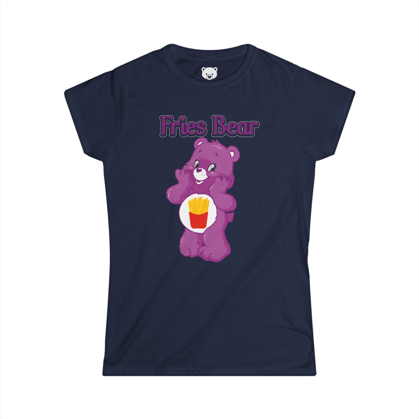 Fries Bear - Women's Softstyle Tee