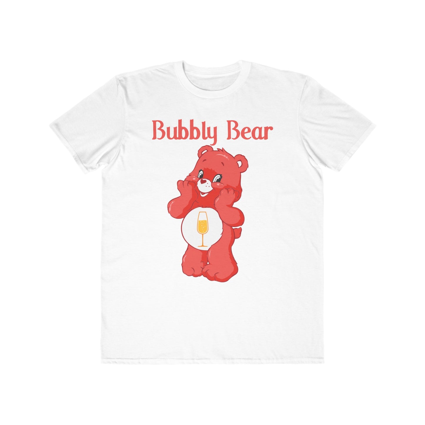 Bubbly Bear - Men's Lightweight Fashion Tee