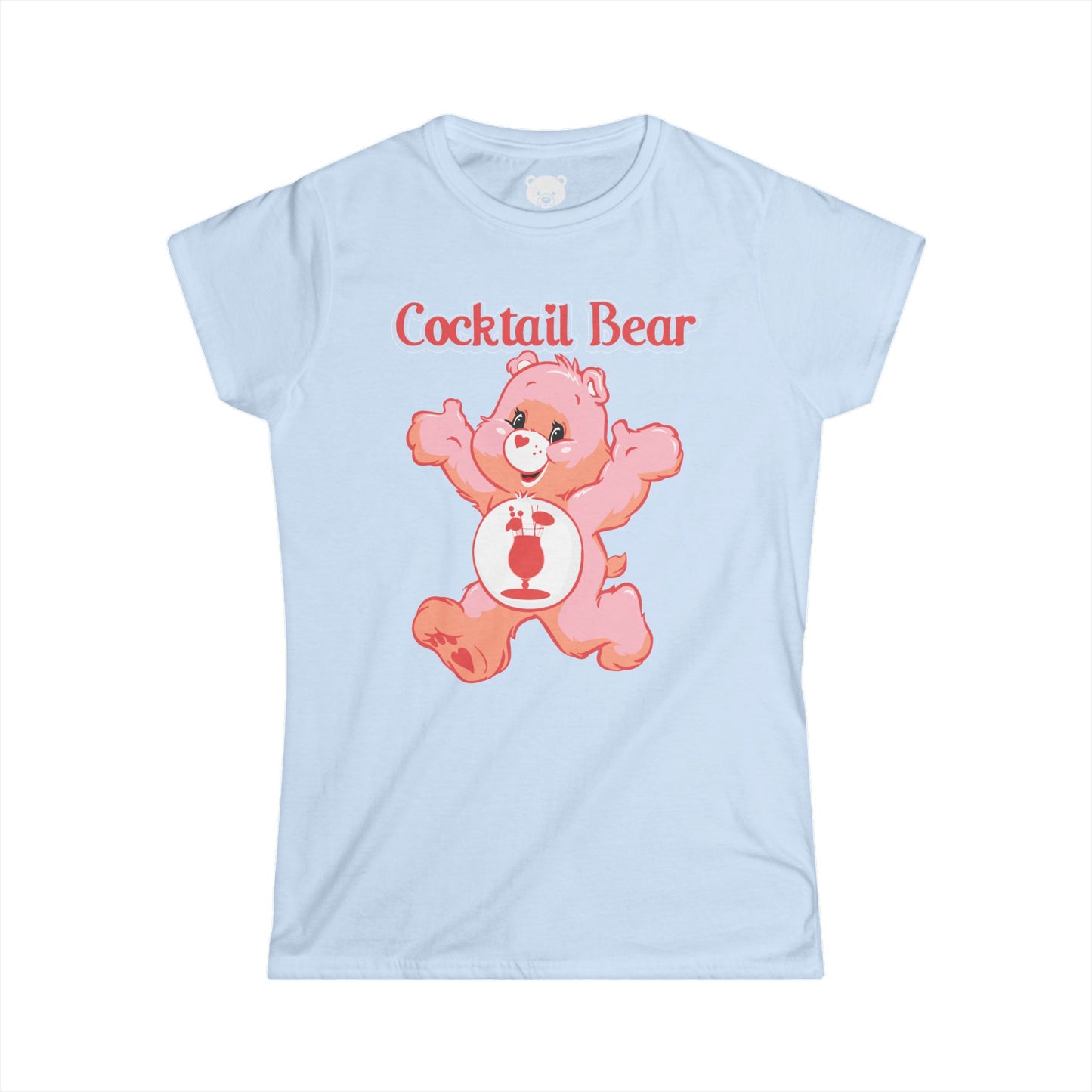 Cocktail Bear - Women's Softstyle Tee