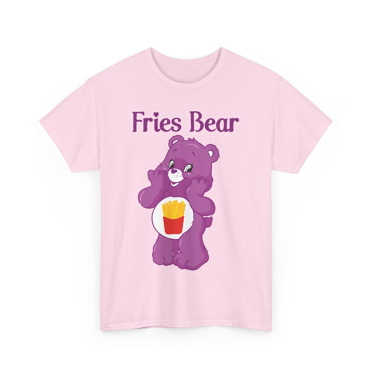 Fries Bear - Unisex Heavy Cotton Tee