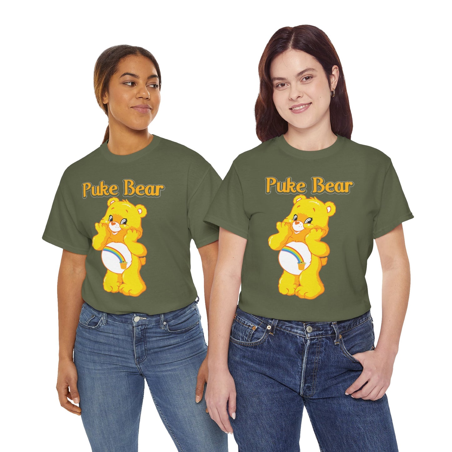 Puke Bear - Unisex Heavy Cotton Tee