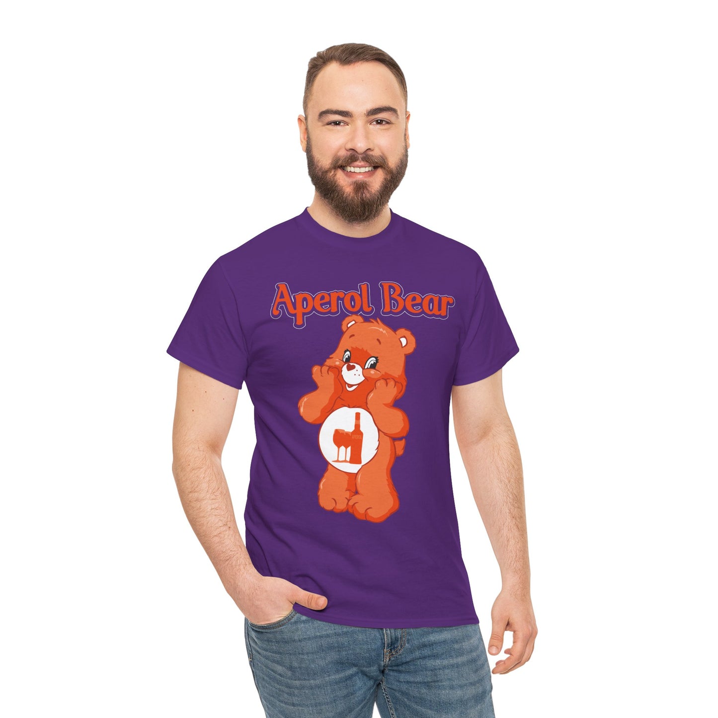 Aperol Bear - Unisex Heavy Cotton Tee